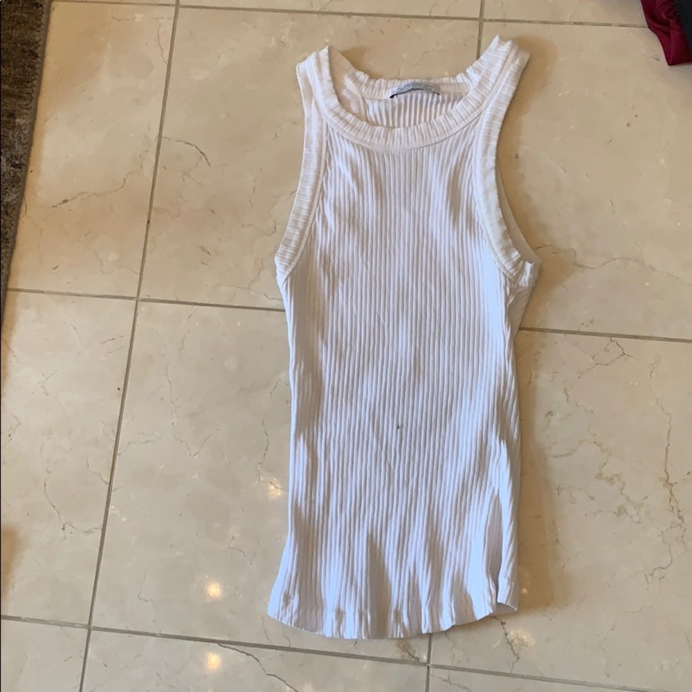 White Zara Tank top